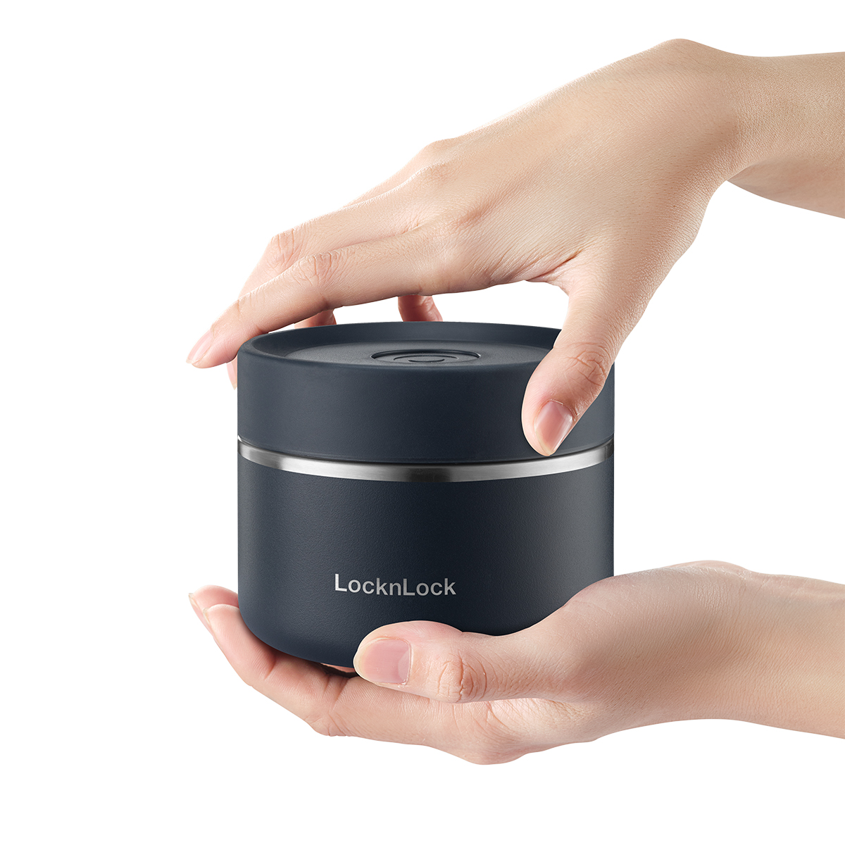 Bộ Hộp Cơm Giữ Nhiệt Locknlock Pump Vacuum Lunch Box (300Mlx2, 500Mlx1, Bộ Đũa Và Thìa, Túi) - 2 Màu (Be, Navy) - LHC8052S02, , large image number 13
